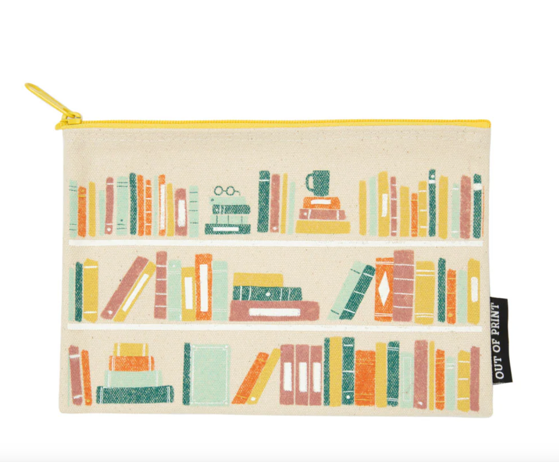 Bookshelf pouch
