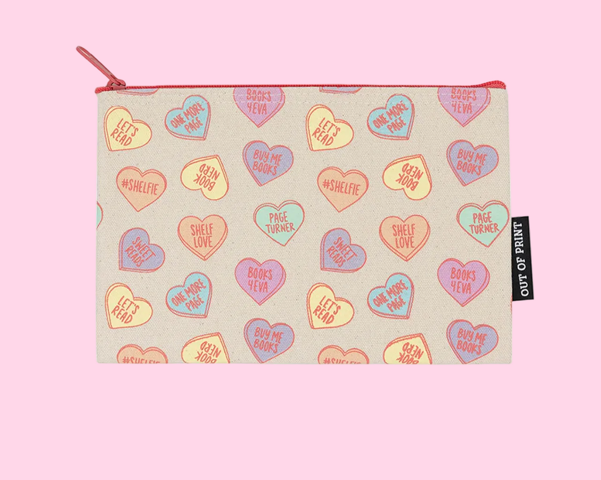 Sweet Reads pouch - Hopeless Romantic