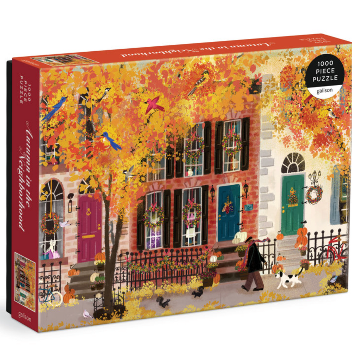Autumn in the Neighborhood 1000 Piece Puzzle