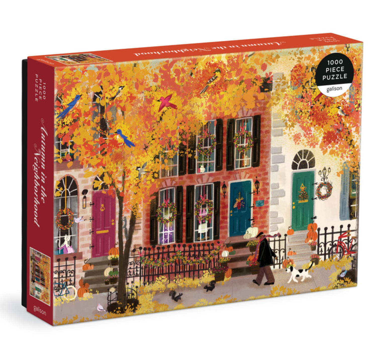 Autumn in the Neighborhood 1000 Piece Puzzle