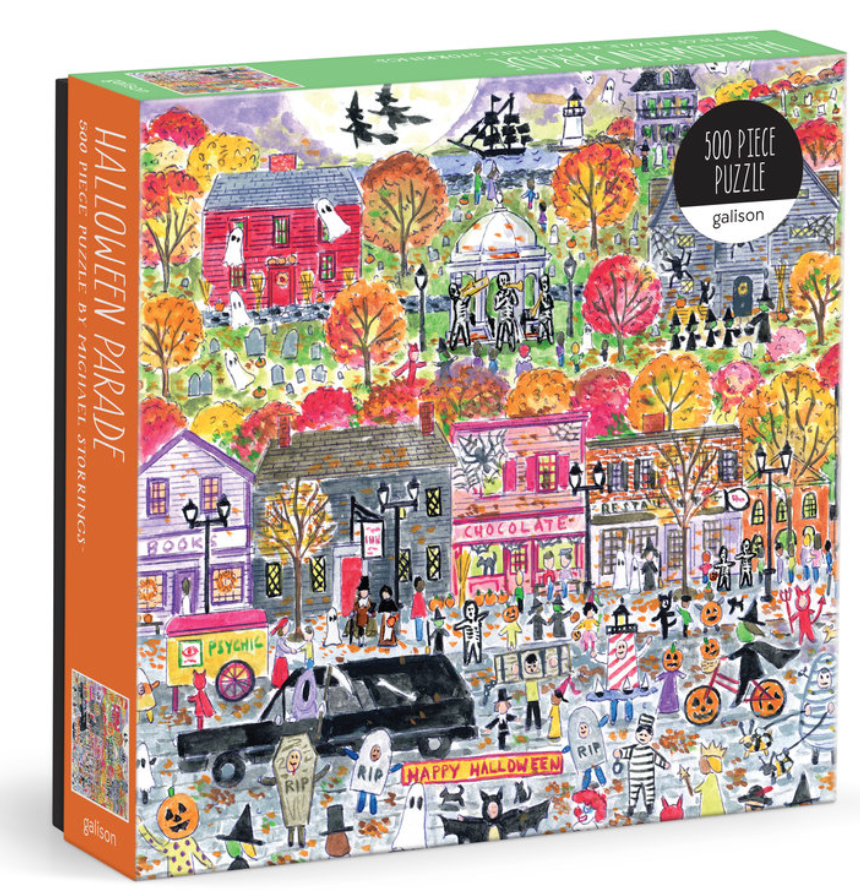 Michael Storrings Halloween Parade 500 Piece Puzzle