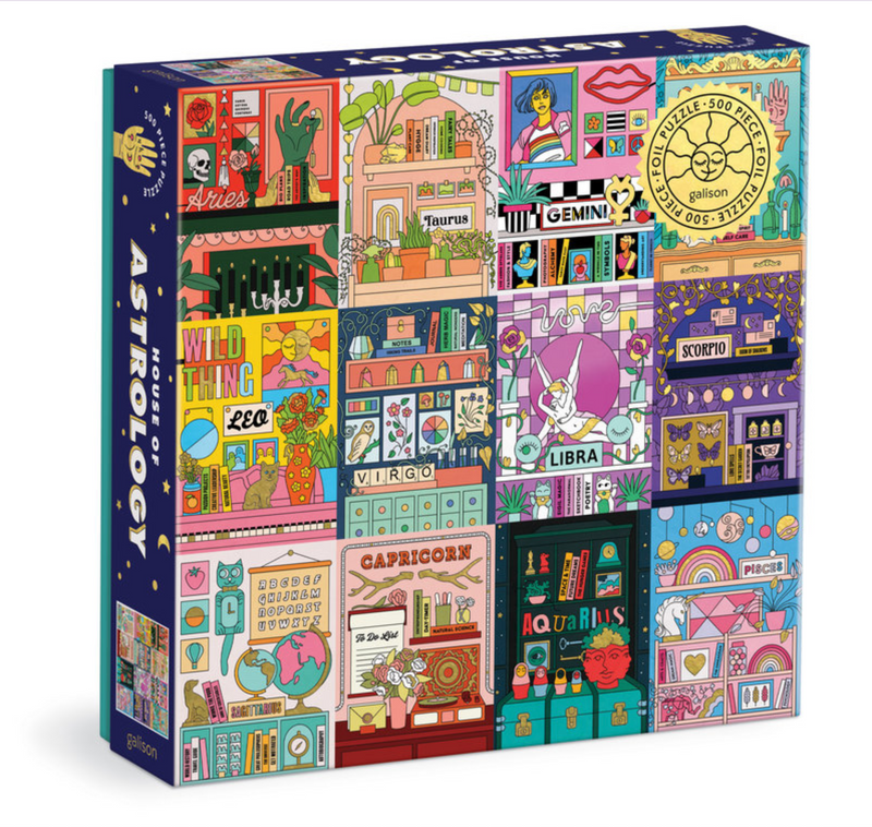 House of Astrology 500 Piece Foil Puzzle