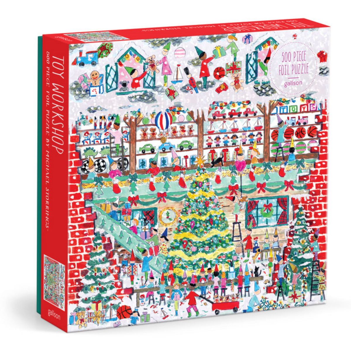 Michael Storrings Toy Workshop 500 Piece Foil Puzzle