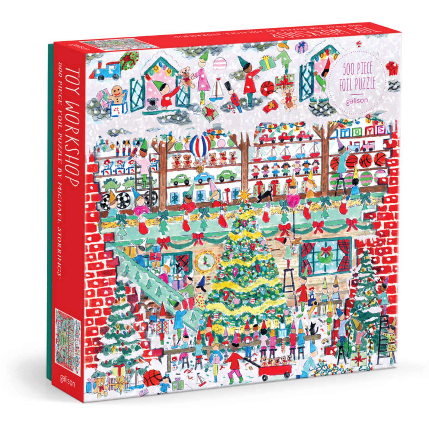 Michael Storrings Toy Workshop 500 Piece Foil Puzzle