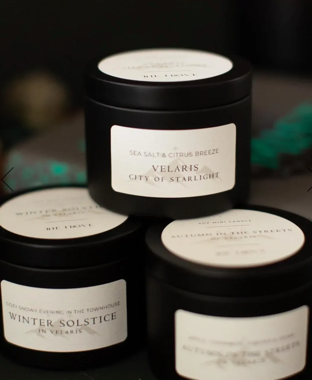 Bat Boys Mini Trio - 4oz Candles ACOTAR