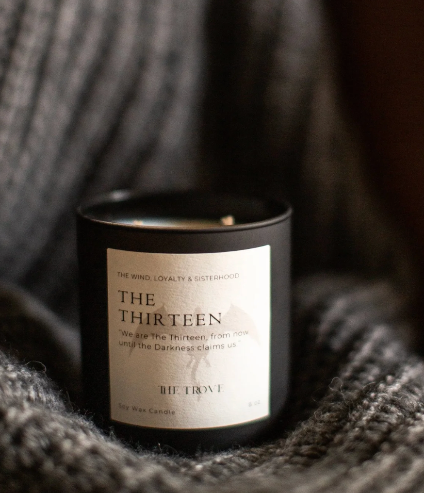 8 OZ CANDLE: TOG - The Thirteen