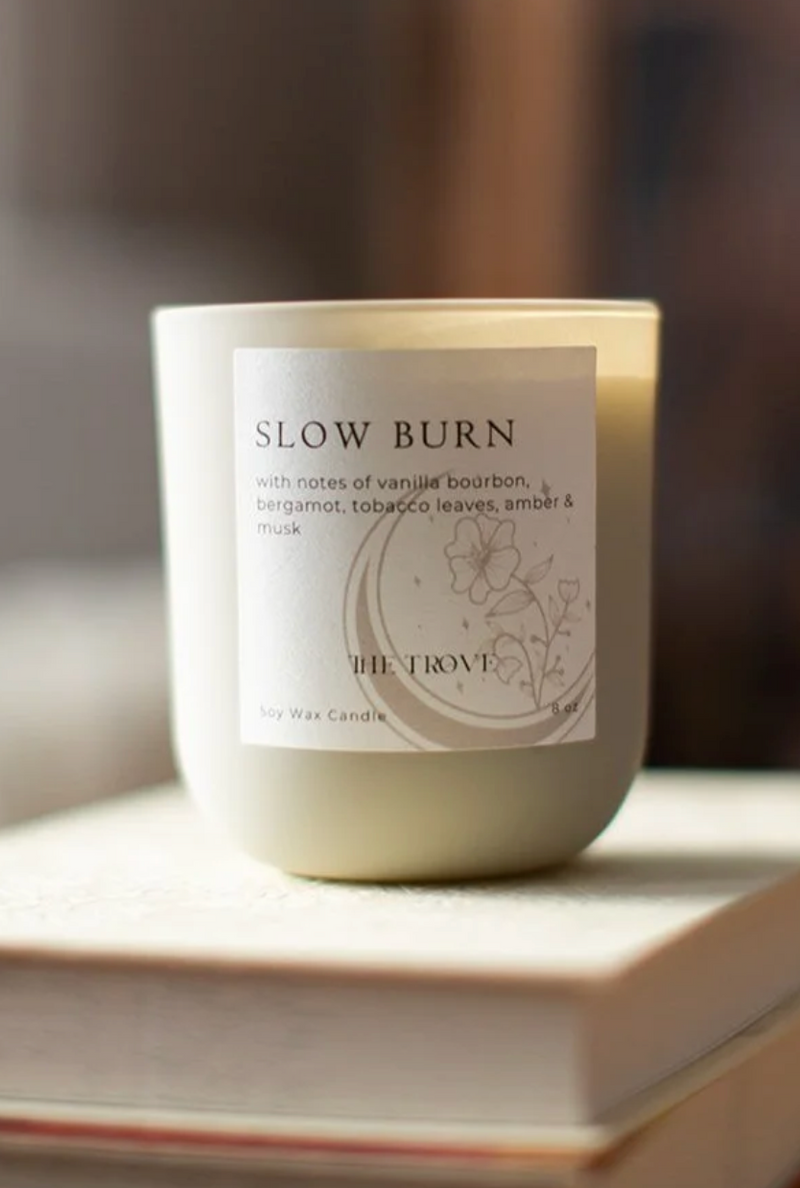8 OZ CANDLE: SLOW BURN TROPE