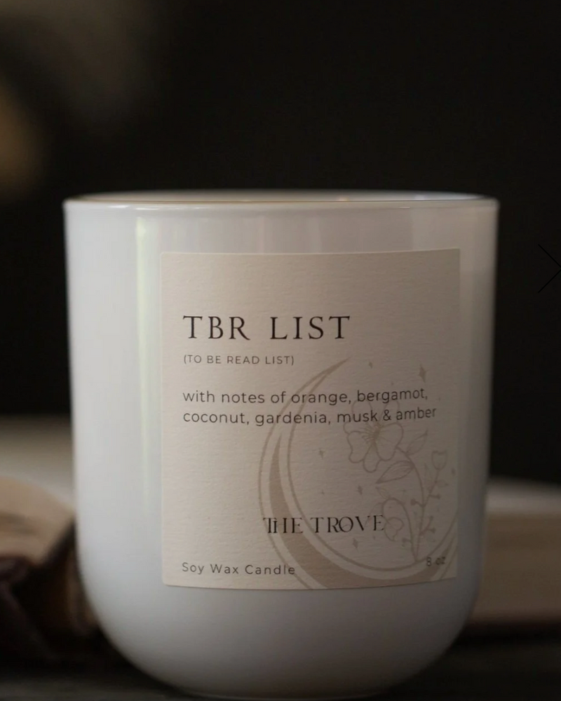 9 OZ CANDLE: TBR List