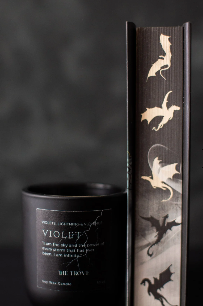 10 OZ CANDLE: FW Violet