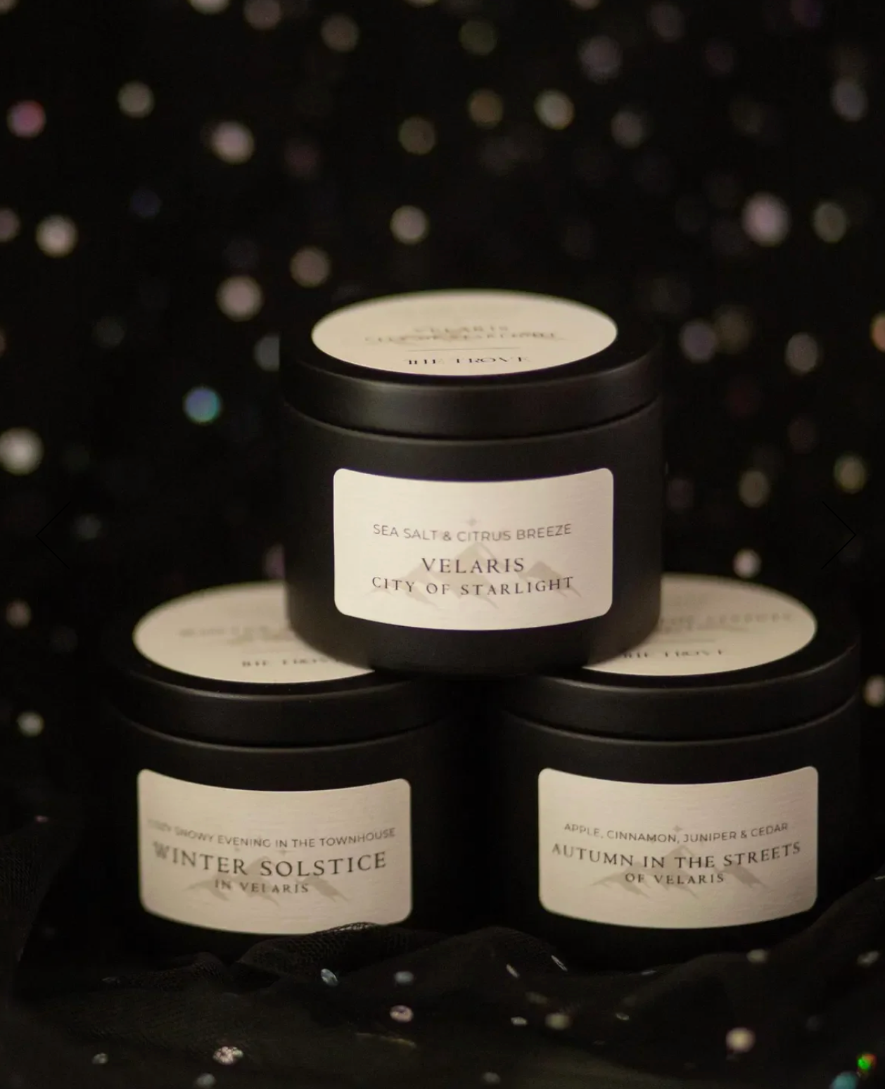 Velaris Mini Trio - 4oz Candles ACOTAR