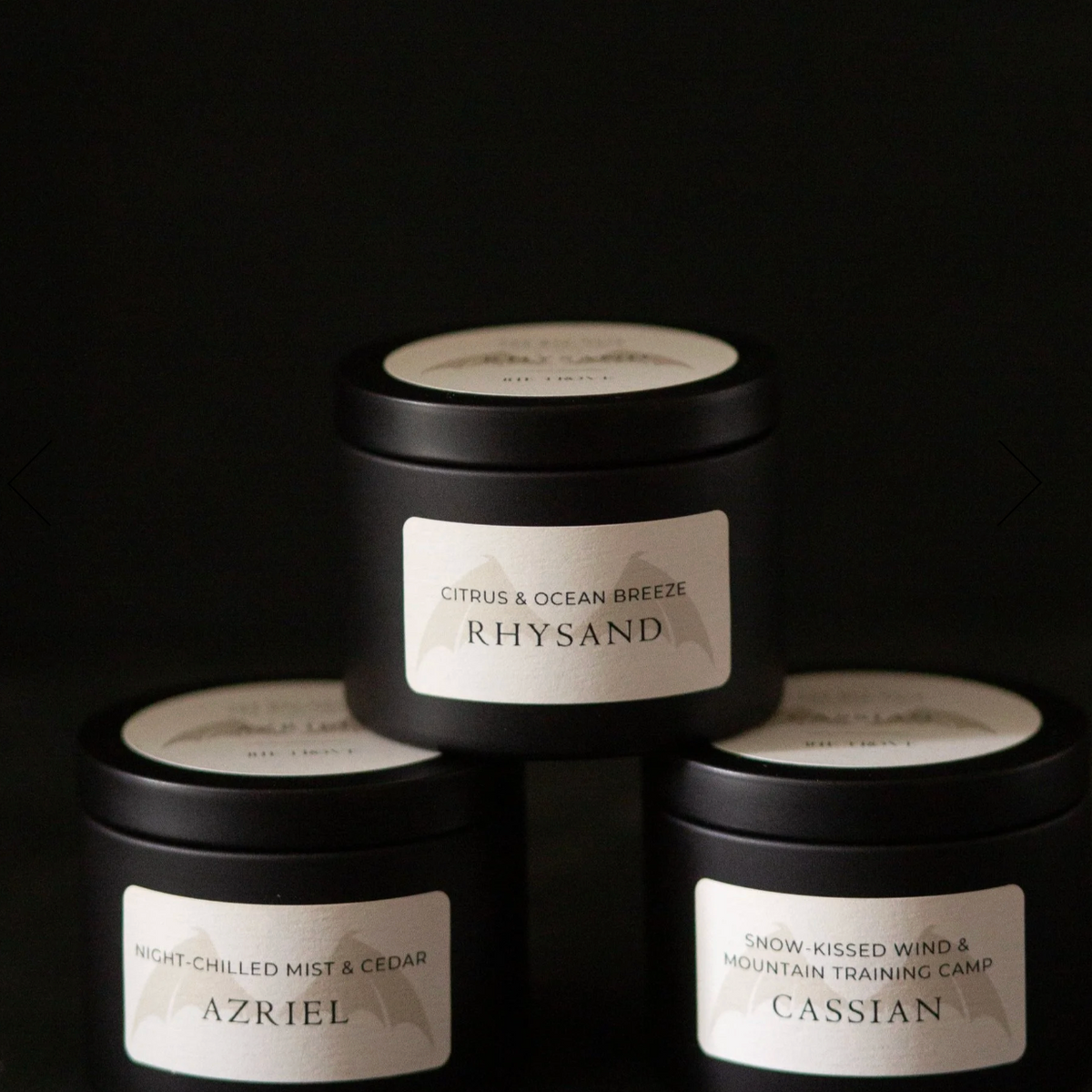Bat Boys Mini Trio - 4oz Candles ACOTAR