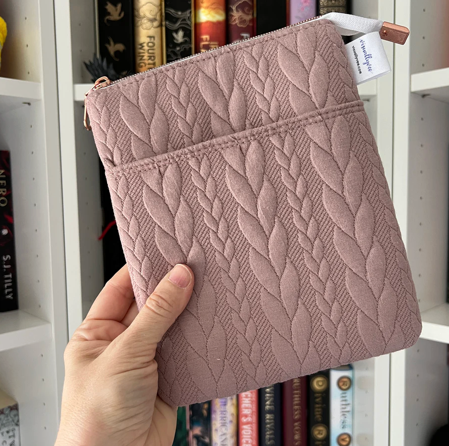 It’s Sweater Weather - Dusty Rose e-reader Zippered Sleeve