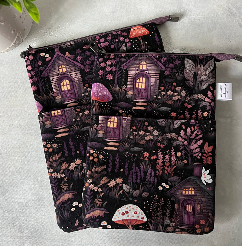 Fairy Garden - Zippered Book Sleeve - Hopeless Romantic