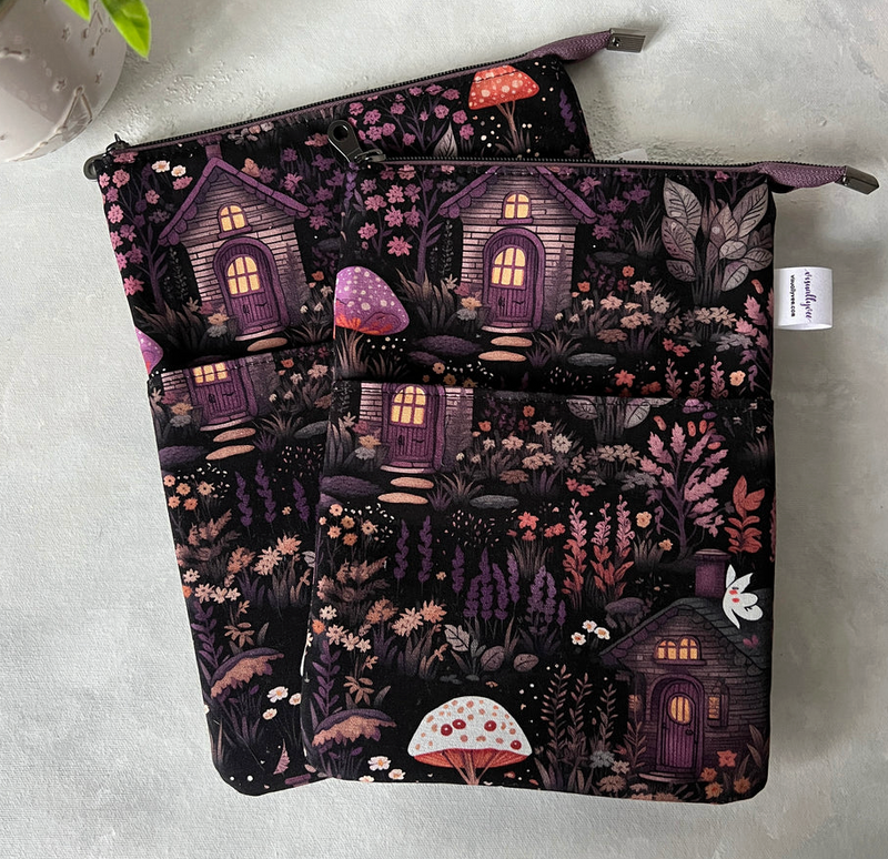 Fairy Garden - Zippered Book Sleeve - Hopeless Romantic