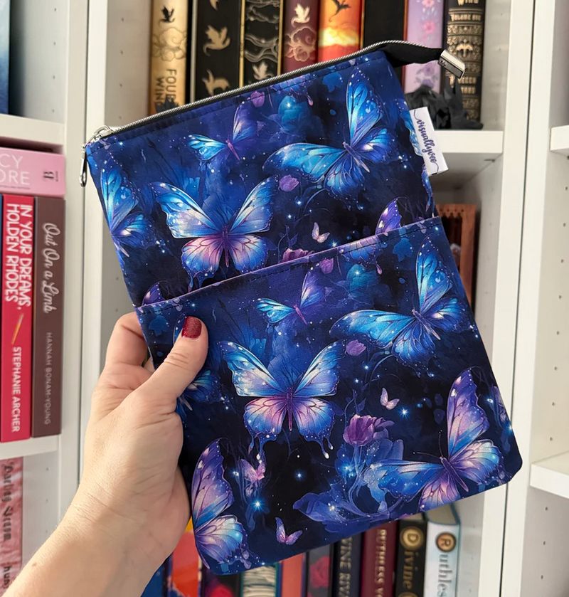 Beautiful Butterfly - Zippered Book Sleeve