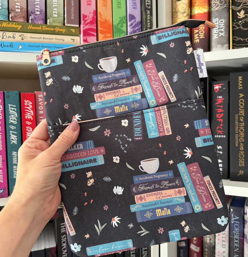 All the Tropes - Zippered Book Sleeve - Hopeless Romantic