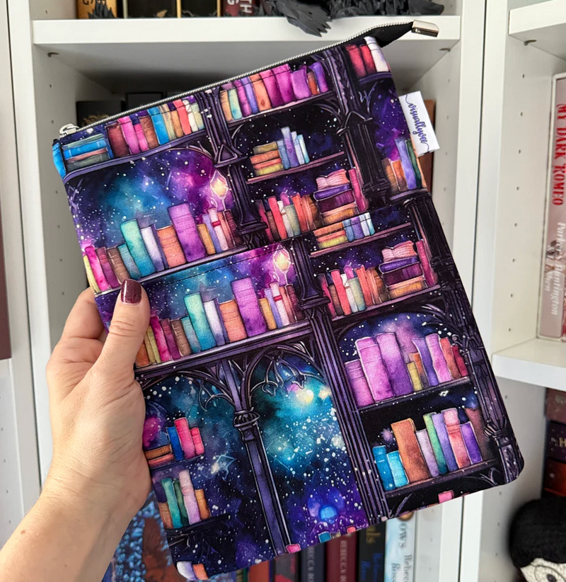 Enchanted Bookshelf - Zippered Book Sleeve