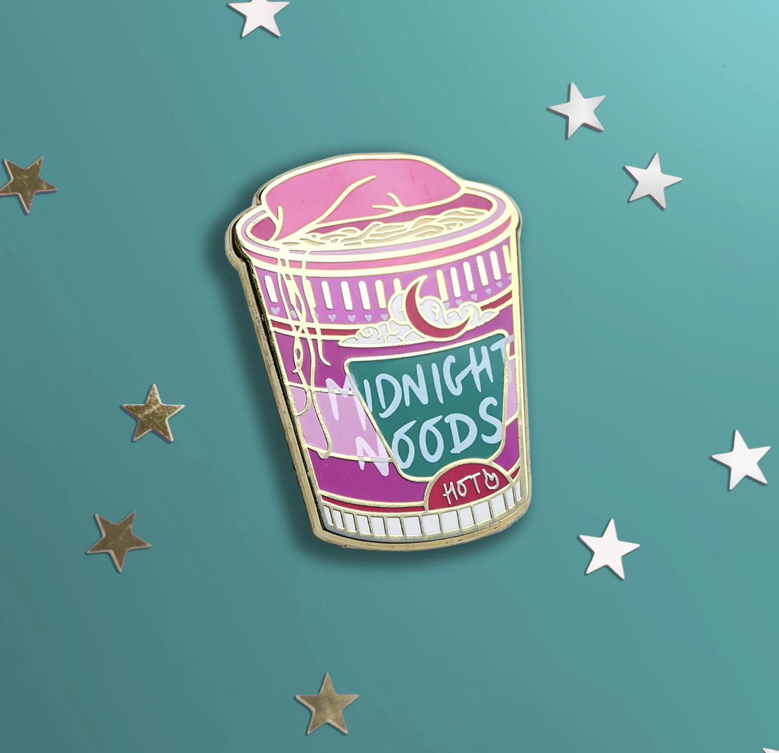 Midnight Noodles Pin