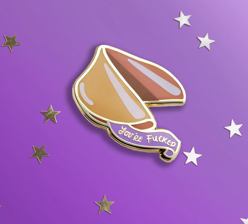 Fortune Cookie Pin