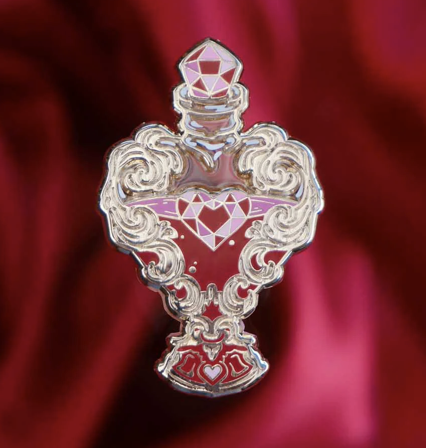 Love Elixir Enamel Pin - Hopeless Romantic