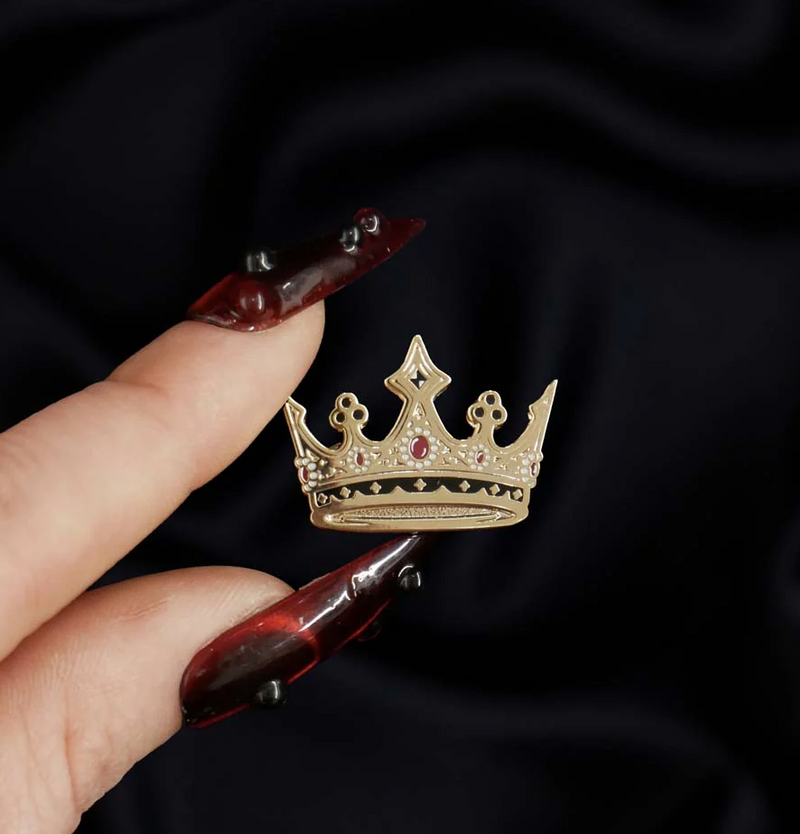 The Gilded Heir Enamel Pin