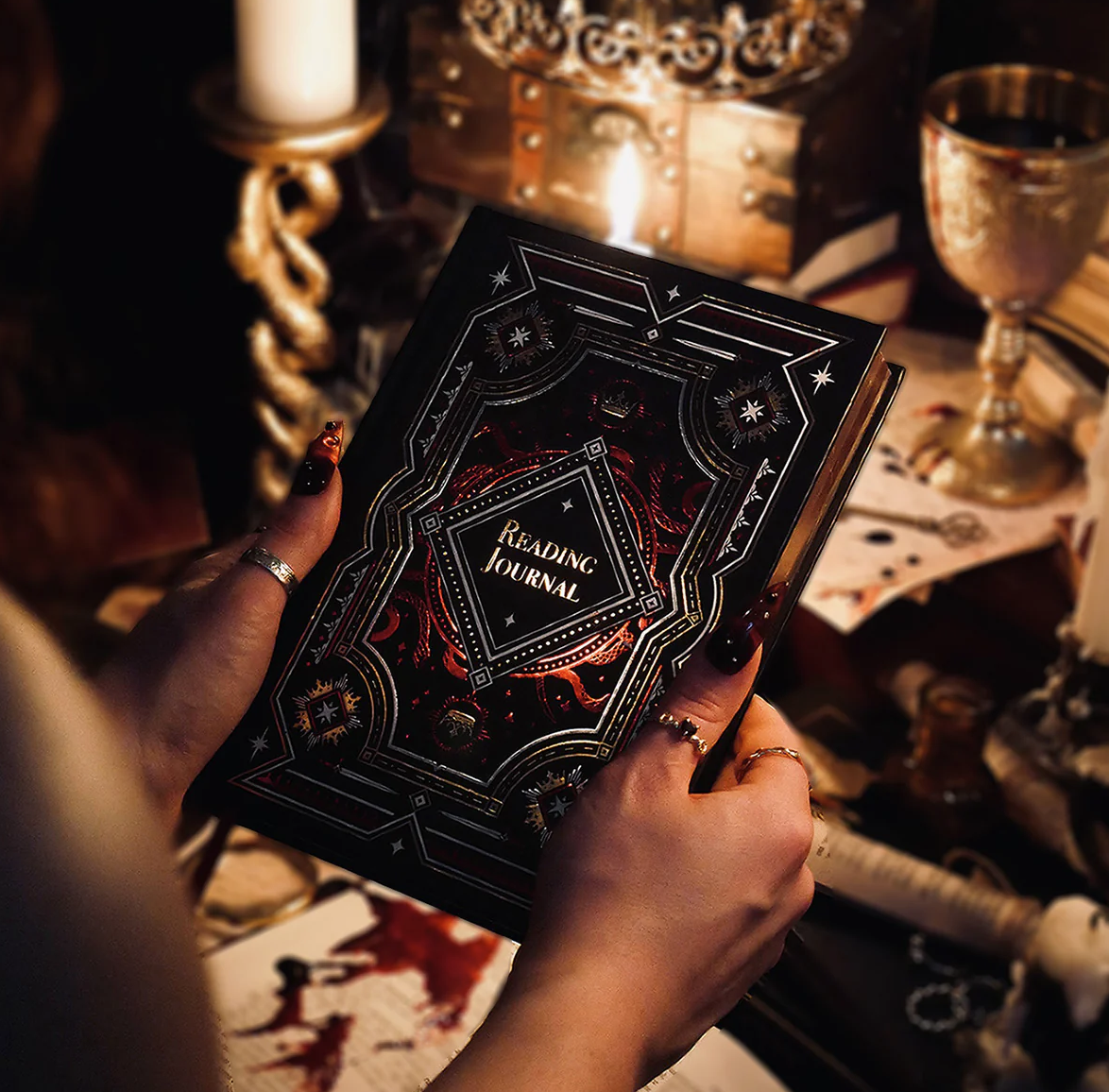 Reading Journal - Serpents & Swords - Hopeless Romantic