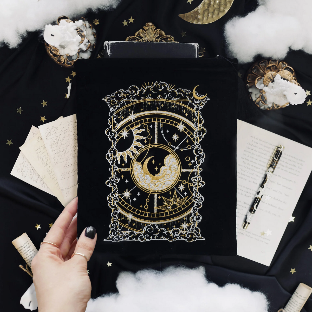 Otherworldly Book Sleeve- Black
