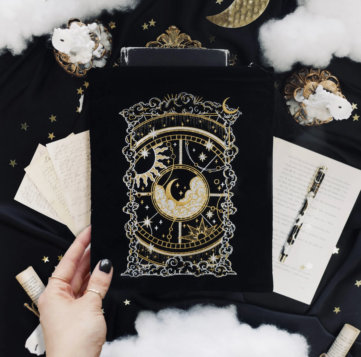 Otherworldly Book Sleeve- Black