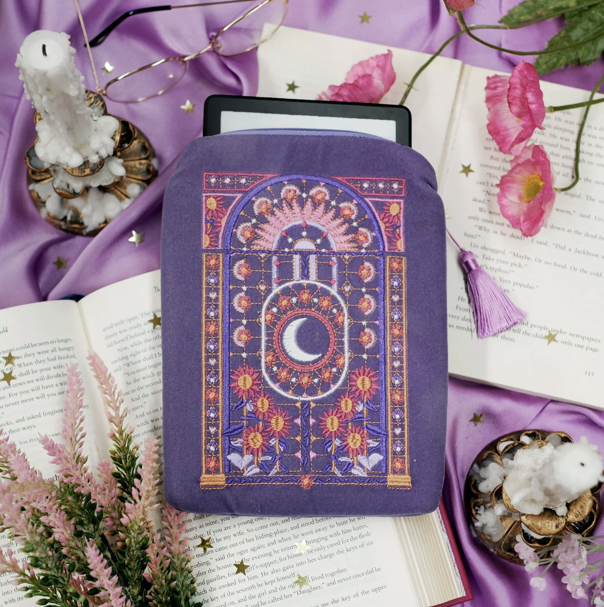 Iridescence E-Reader Sleeve - Purple