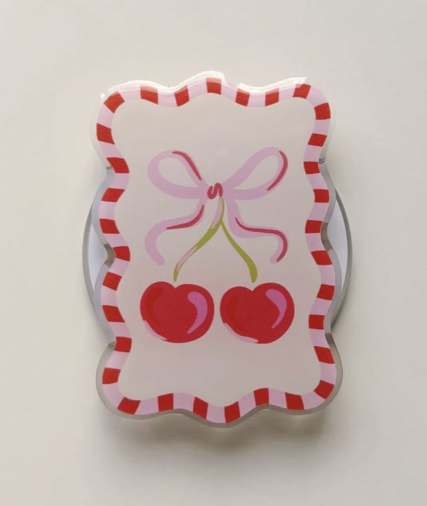 Magnetic E-Reader Grip: Cherry - Hopeless Romantic