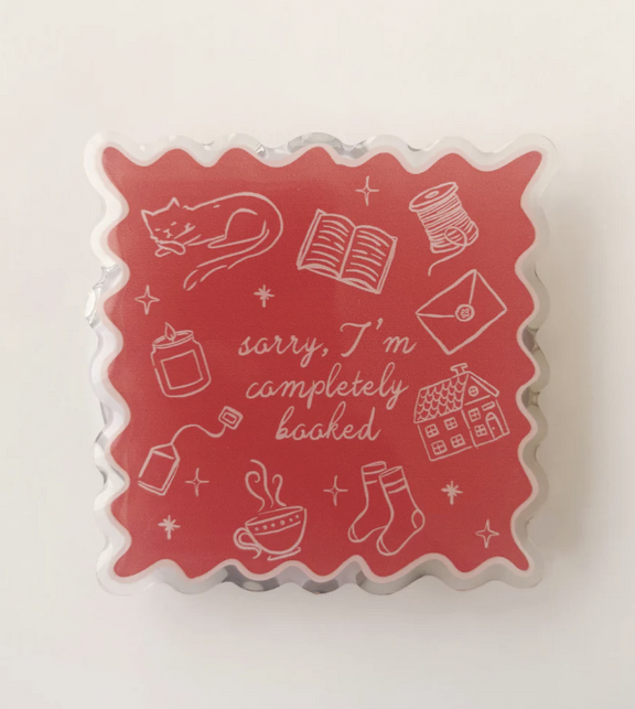 Magnetic E-Reader Grip: Homebody - Hopeless Romantic