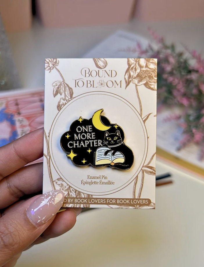 One More Chapter Enamel Pin