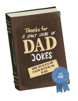 Thanks For  The Daily Dose Of Dad Jokes - Greeting Card