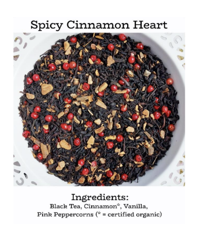 Spicy Cinnamon Heart (Black Tea) - 150g Pouch
