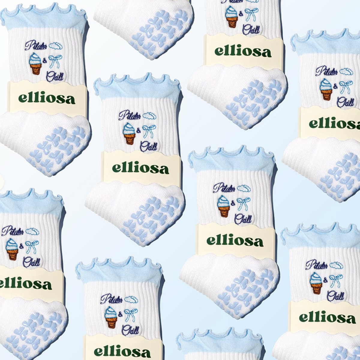 Pilates & Chill (Pilates Socks)