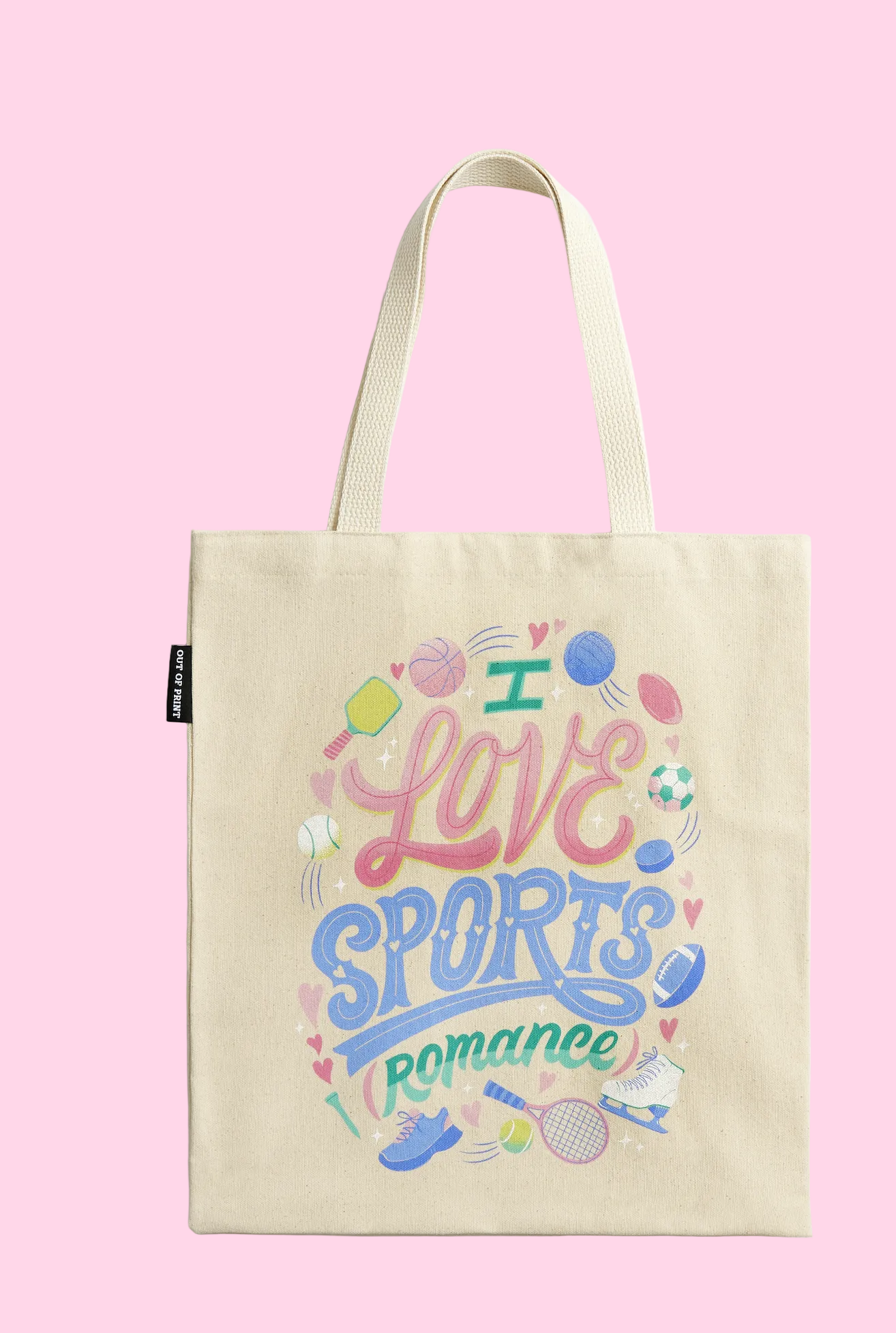 I Love Sports (Romance) Tote Bag