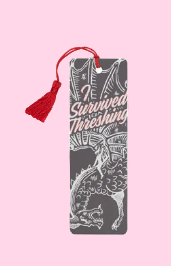 Fourth Wing: I Survived Threshing Bookmark
