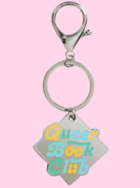 Queer Book Club Keychain