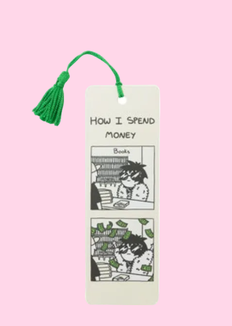 Sarah's Scribbles: How I Spend Money Bookmark