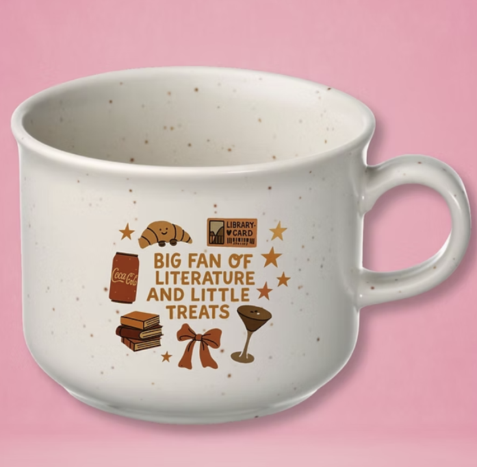 Big Fan of Literature and Little Treats Mug