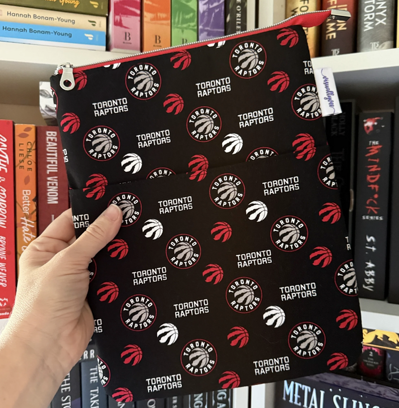 Let’s Go Raptors - Zippered Book Sleeve
