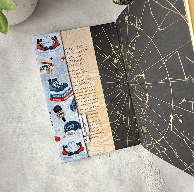 Hockey Romance - Second Period - Fabric Dust Cover
