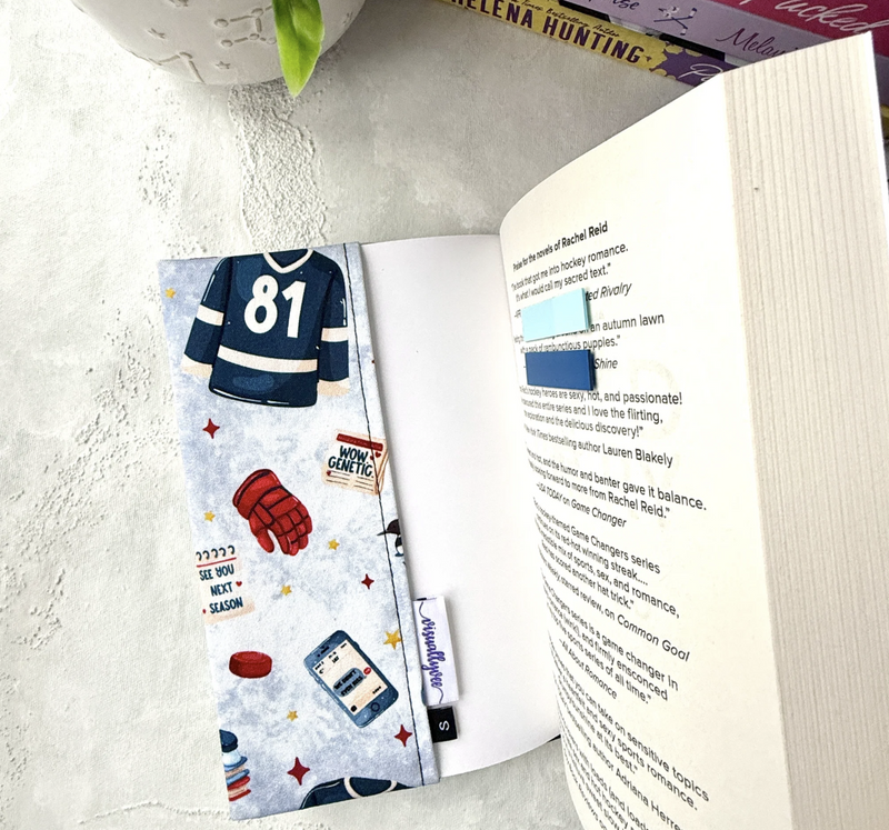 Hockey Romance - First Period - Fabric Dust Cover