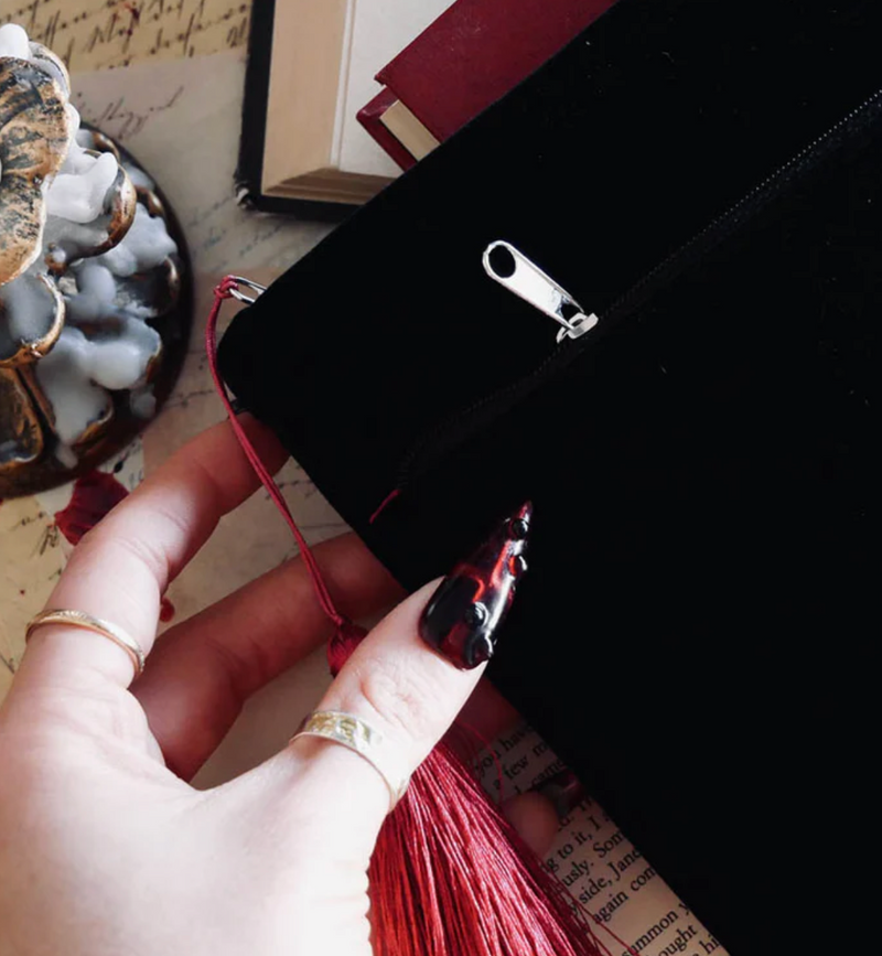 Serpents & Swords (Black) Book Sleeve - Quirky Cup Collective (Copy)