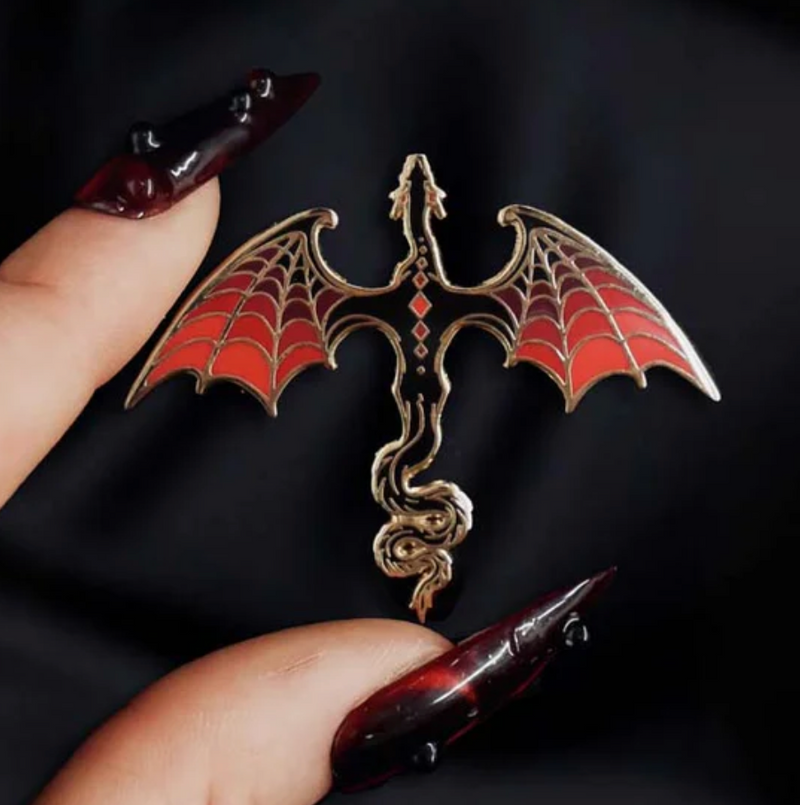 Dragon Rider Enamel Pin