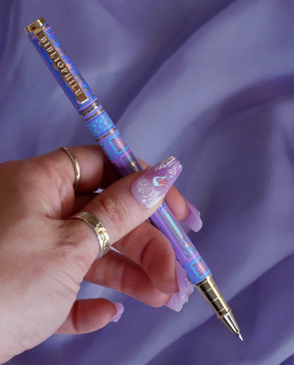 Bibliophile Pen - Wisteria