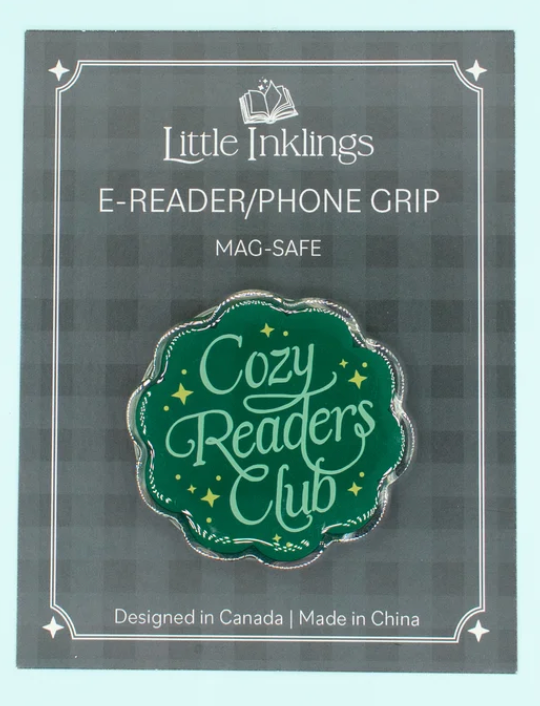 Cozy Readers Club- Phone/E-Reader Grip