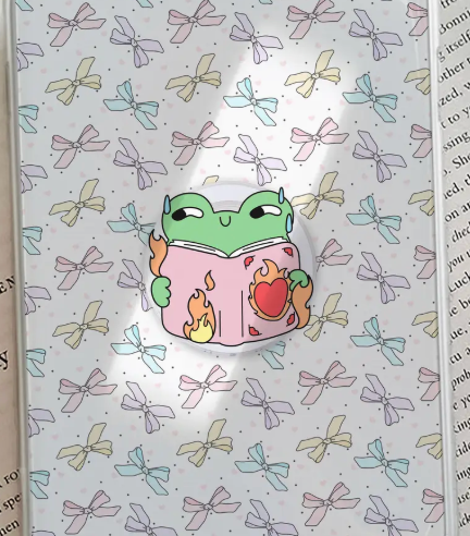 Frog Smut Kindle Grip, Funny Phone Grip, E-Reader Accessory | default