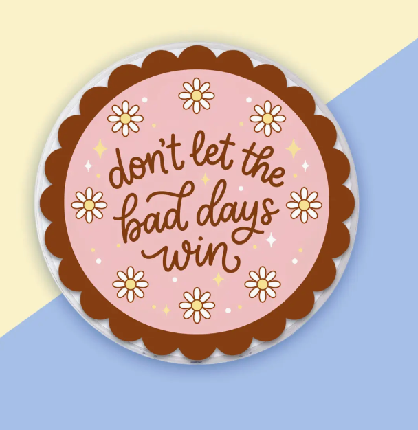 Don't Let The Bad Days Win Kindle Grip, Phone Grip, E-Reader |
