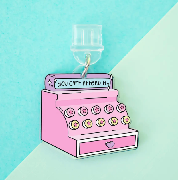 Funny Kindle Charm, Phone Charm, Book Merch, USB C Dust Plug